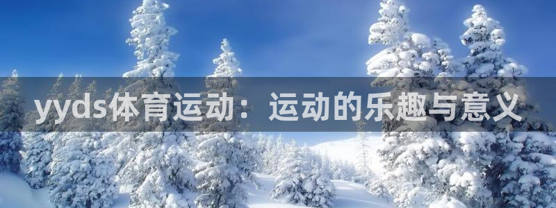 乐球体育在线观看：yyds体育运动：运动的乐趣与意义